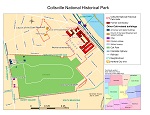 Map of the Coltsville National Historical Park